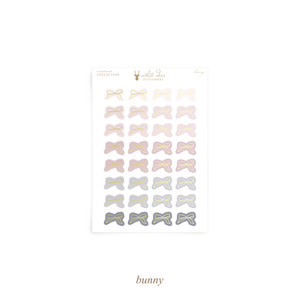 Classic Bows Mini Sheet - Woodland Collection