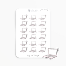 Load image into Gallery viewer, Laptop With Bow - Pink Colorway Doodles