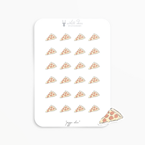 Pizza Slice Doodles