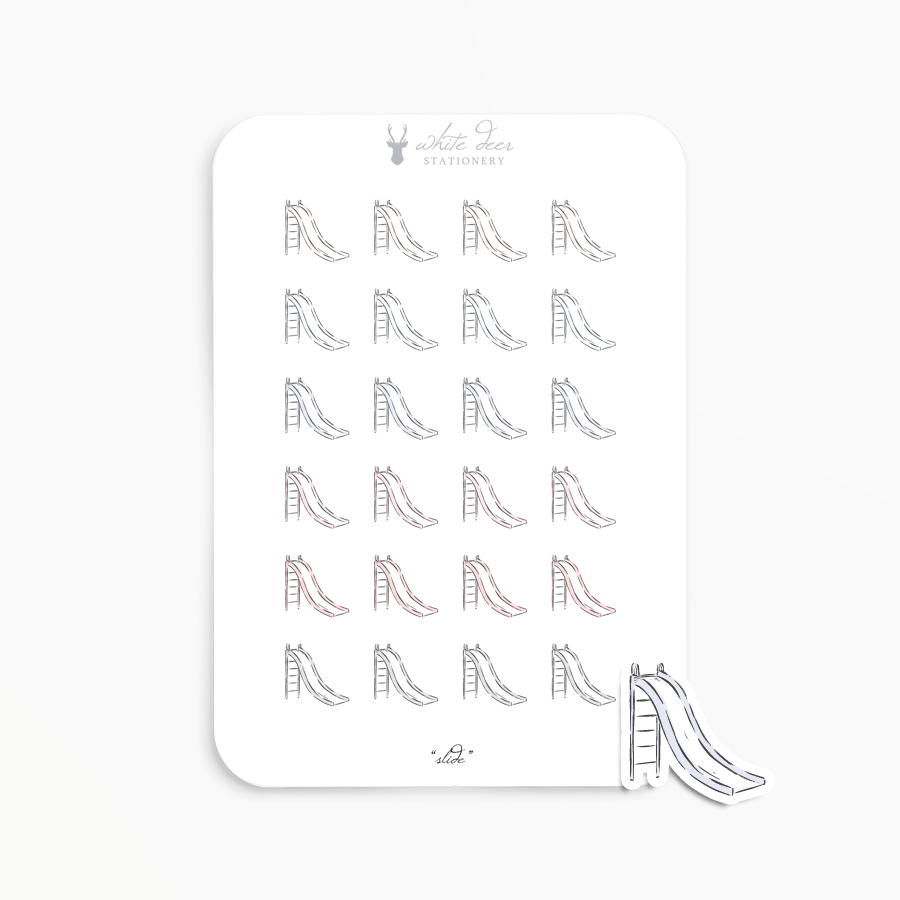 Planner Stickers | Slide Doodles – White Deer Stationery