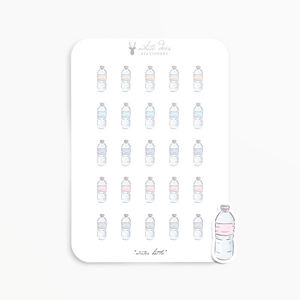 Water Bottle Doodles